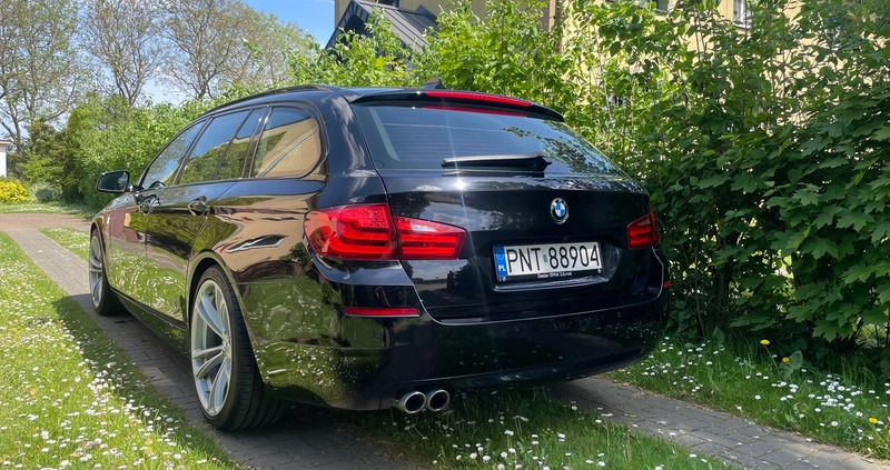 BMW Seria 5 cena 61900 przebieg: 257000, rok produkcji 2013 z Poznań małe 781